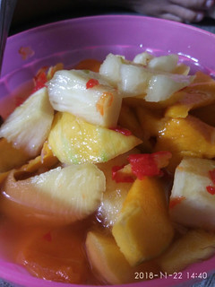 Foto resep Asinan nanas,mangga muda