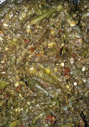 Foto resep Sambel ijo udang rebon