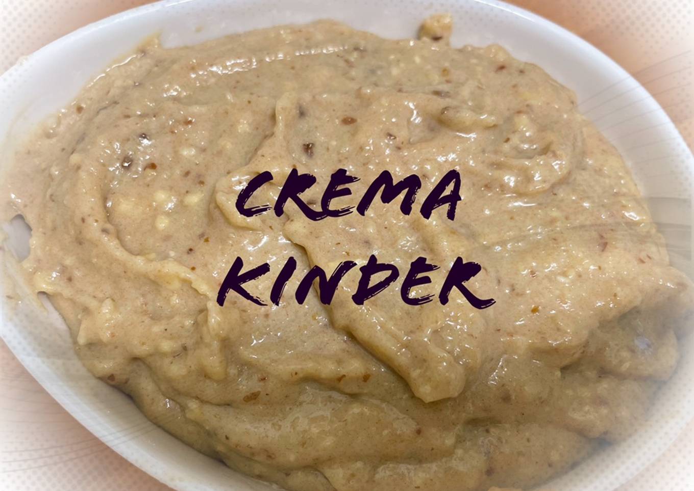 Crema Kinder saludable Mambo