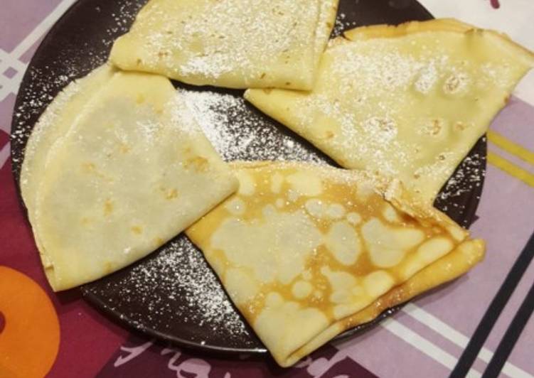 Simple Way to Prepare Fatto in casa super veloce Crepes dolci