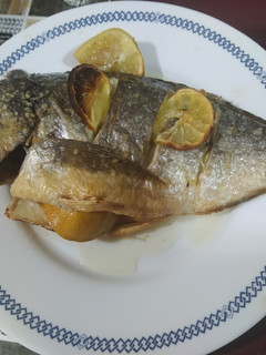 Una foto de Dorada al horno