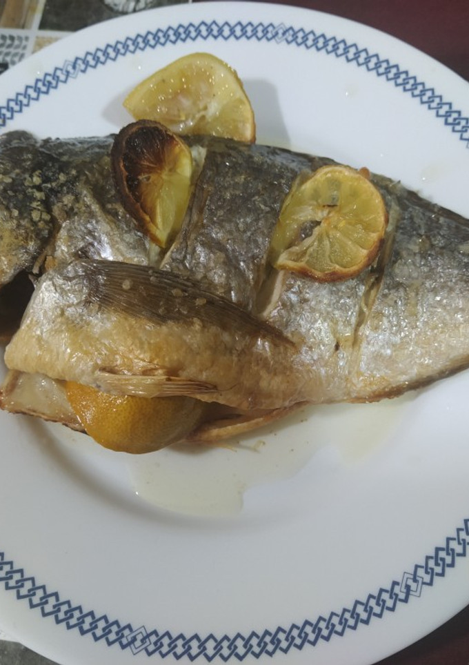 Una foto de Dorada al horno