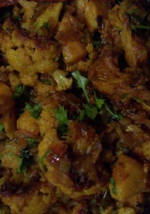A picture of Gobhi fry.