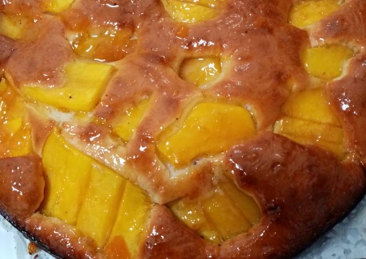Bizcocho con mango al estilo ruso