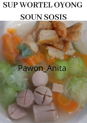 Foto resep Sup Wortel Oyong Soun Sosis