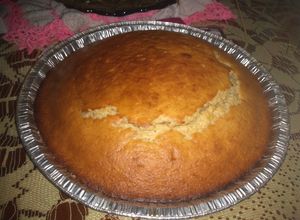 Una foto de Panqué de avena con naranja