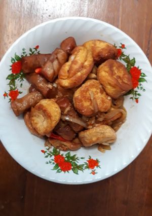 Foto resep Tofu & Sosis Teriyaki