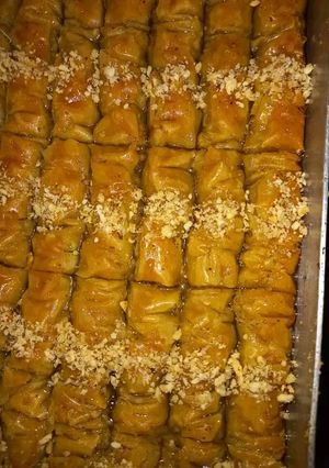 صورة لوصفة بقلاوة تركية بعجينة الفيلو