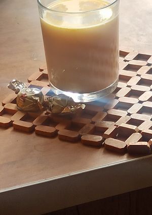 عکسی از دستور چای شیر🍺