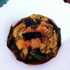 A picture of Spicy eggplant.