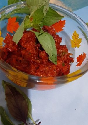 عکسی از دستور سس پیتزا فوق العاده😋