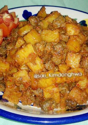 Foto resep Sambal Goreng Kentang Hati Sapi