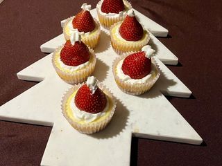 Christmas Cheesecake Cups