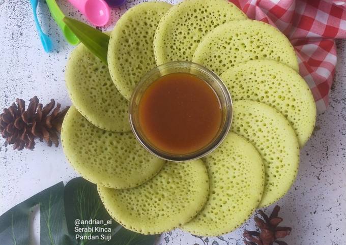 Resep Serabi Pandan Kuah Kinca Oleh Bunda Ei Cookpad