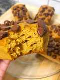 Low Carb (Keto Friendly) Flourless Peanut Butter Chocolate Chips Mini Loaf Cakes