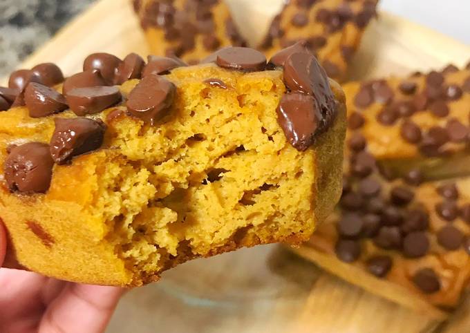 Low Carb (Keto Friendly) Flourless Peanut Butter Chocolate Chips Mini Loaf Cakes