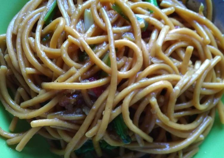 Resep Mi Lidi Goreng Basah Anti Gagal