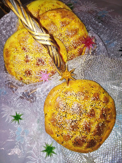 عکسی از دستور نان شیرمال(نان صبحانه)