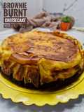 Brownie Burnt Cheesecake - Gluten Free