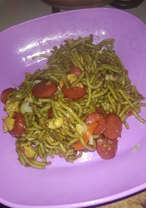 Foto resep Mie Tek-tek Sawi Hijau
