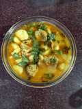 Leftover Aloo vadiya