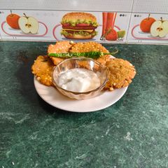 A picture of Frali Masala Puri.