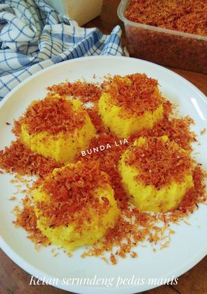 Foto resep Ketan Serundeng Pedes Manis