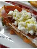 Bruschetta de jamón