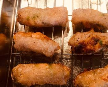 Ultimate Making Recipe Crispy prawn rice paper spring roll Restaurant Style