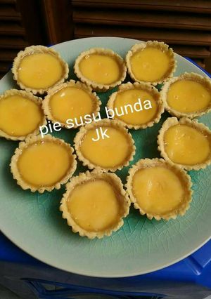 Foto resep Pie susu ala bunda jkb