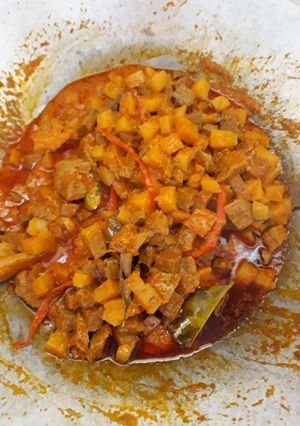 Foto resep Sambal Goreng Kentang, Hati Sapi, Daging