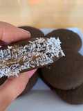 Tapas de alfajor saludablesSin harina sin azúcar