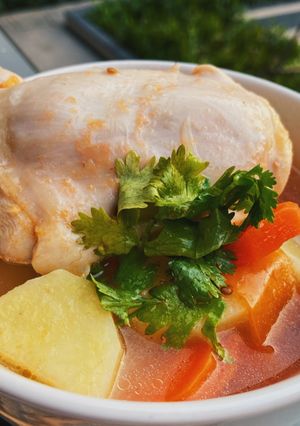 รูปของ ซุปมันฝรั่งสะโพกไก่(คลีน) (ไม่หนัง)