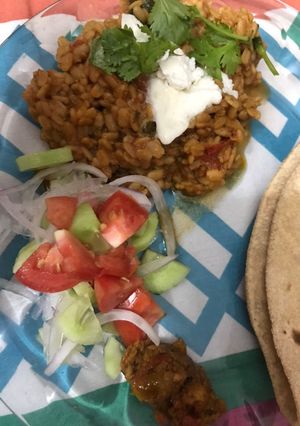 A picture of Daal mash.