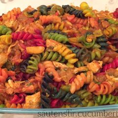 A picture of Rainbow Pasta.