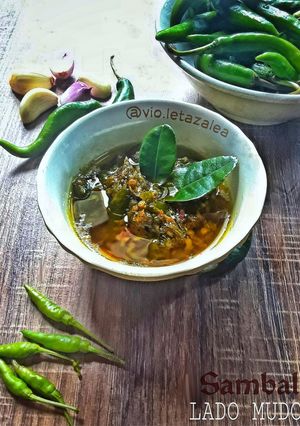 Foto resep Sambal Ijo Rumah Makan Padang ala Violet Azalea