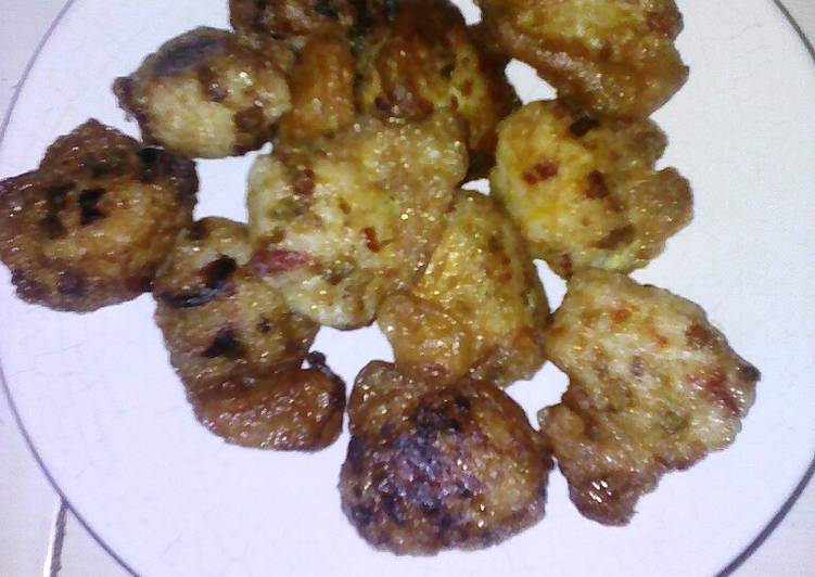 Langkah Membuat Bola-Bola Nasi by: Erni Hartanti. And😘😍😄😘, Bikin Ngiler