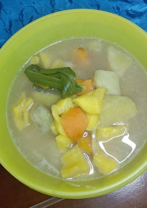 Foto resep Kolak Ubi Rambat & Nangka