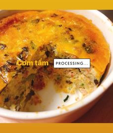 chả trứng hấp thịt bằm