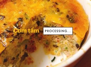 Hình của món Chả trứng thịt hấp/nướng.