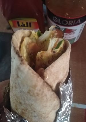 صورة لوصفة ساندويتش بيض بالسلطه