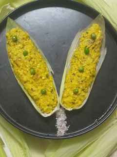A picture of Bhutte ka kees.