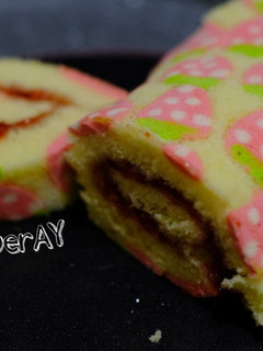 Foto resep Japanese Roll Cake Kukus 🍓