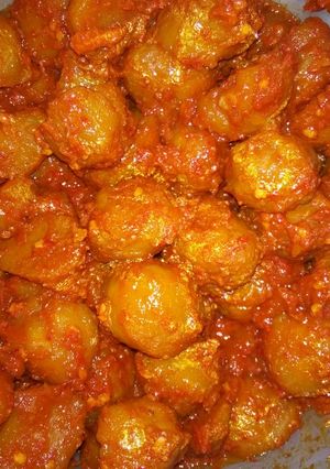 Foto resep Pentol mercon