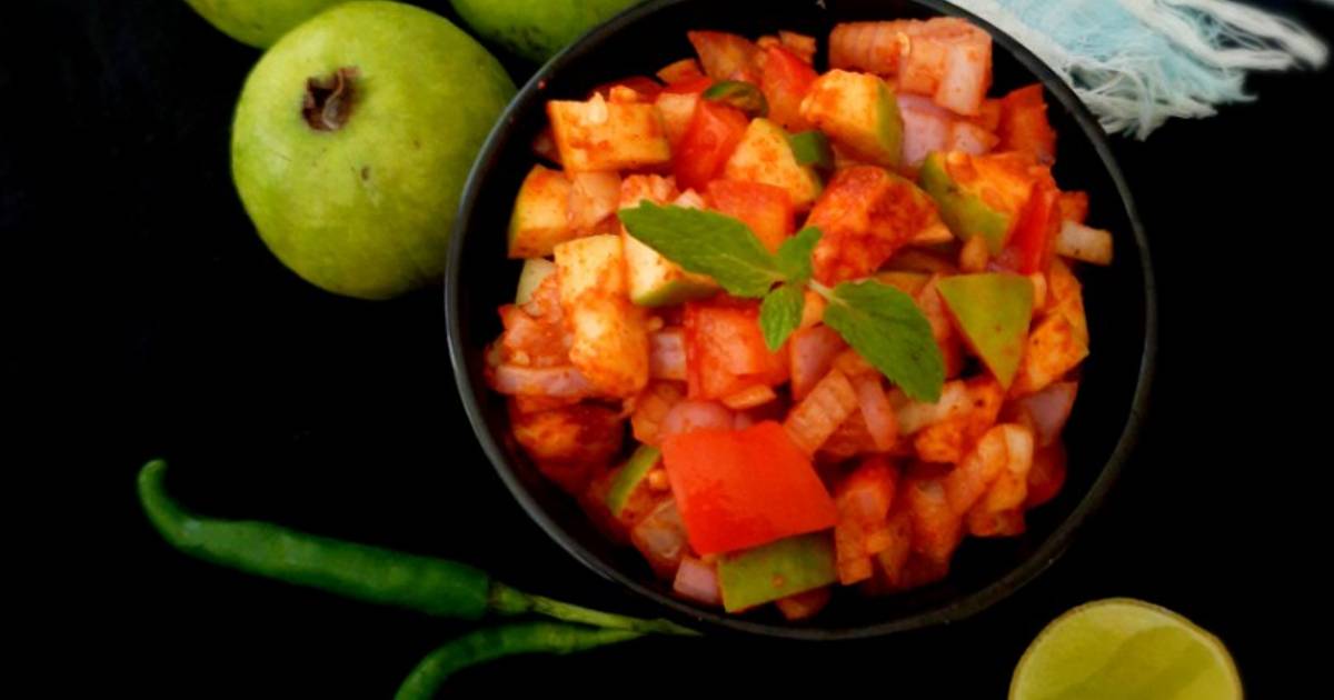 Guava salad Recipe by Muniswari.G - Cookpad