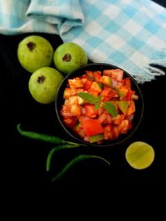 A picture of Guava salad.