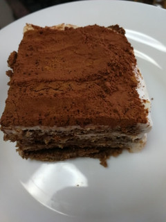 Una foto de Tiramisú saludable