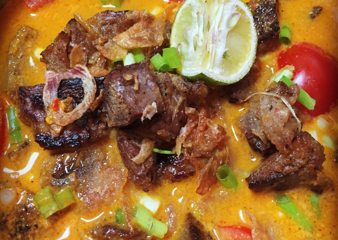 Soto Betawi Kuah Merah