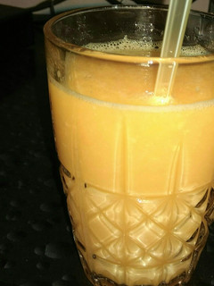 A picture of Mango orange juice.