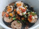 หมูม้วนกุ้งทรงเครื่อง
